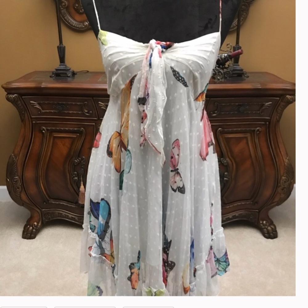 ROCOCO SAND butterfly dress size medium